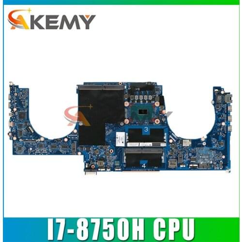 High quality L28461-001 for HP ZBOOK 17 G5 laptop motherboard DA0XW3MBAG0 SR3YY I7-8750H DDR4 100% Fully Tested
