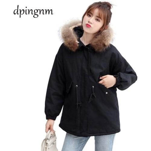 Winter Women Warm Jackets Coats Basic Long Parka Outerwear Cotton Zip Fashion Jacket S-3XL Casual Female Coats BJT608