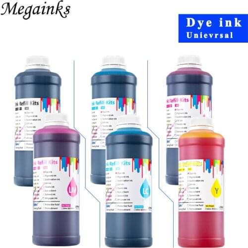1000ml x 6PC D700 Dye Ink for Epson D700 FUJI DX100 Printer T7822 T7823 T7824 High quality dye ink for epson T7821 dye