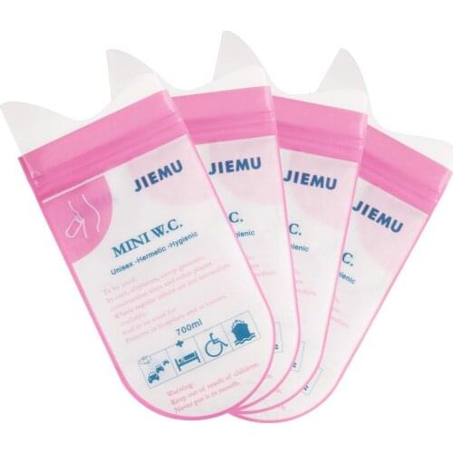 400Pcs/Lot Outdoor Emergency Urinate Bags 700ml Easy Take Piss Bags Travel Mini Mobile Toilet For Women/Men Vomit Bag Drop Ship