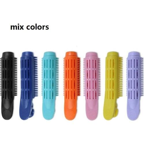 7Pcs Natural Fluffy Hair Clip For Women Hair Root Curler Roller Wave Clip Self-grip Root Volume Volumizing Fluffy Charm Jewelry