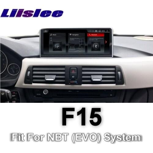For BMW X5 F15 2013~2016 NBT LiisLee Car Multimedia GPS Audio Hi-Fi Radio Stereo Original Style For NBT Navigation NAVI