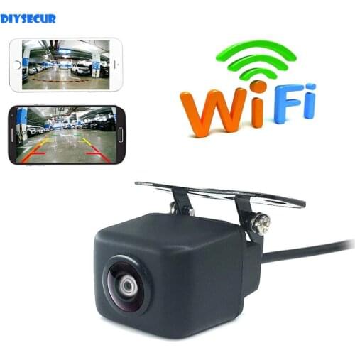 Wireless Car Rear View Camera WIFI Reversing Camera Dash Cam Star Night Vision Mini Body Tachograph for iPhone and Android Phone