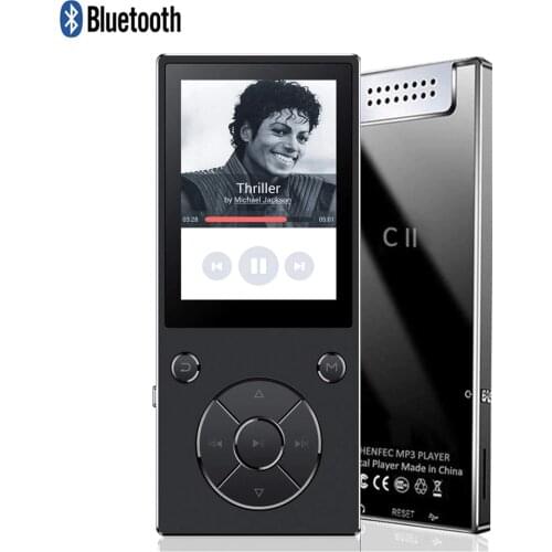 Hot Sale Bluetooth4.0 MP3 Music Player with 2.4 Inch Color Screen Touch Key, FM Radio, Recorder, Support SD Card UP to 128GB