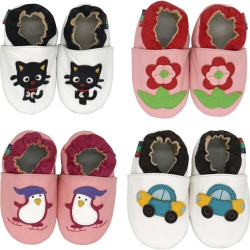 Carozoo New Leather Soft Sole Baby Shoes Toddler Slippers Up To 4 Years Newborn
