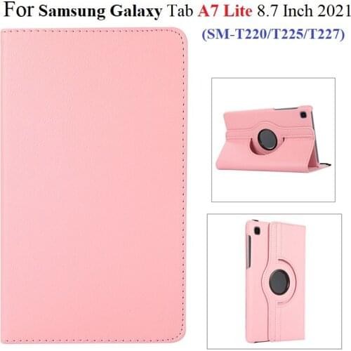 Tablet Case For Samsung Galaxy Tab A7 lite 2021 SM-T220 SM-T225 SM-T227 Stand Cover for Samsung Tab A7 Lite 8.7 inch with Stylus