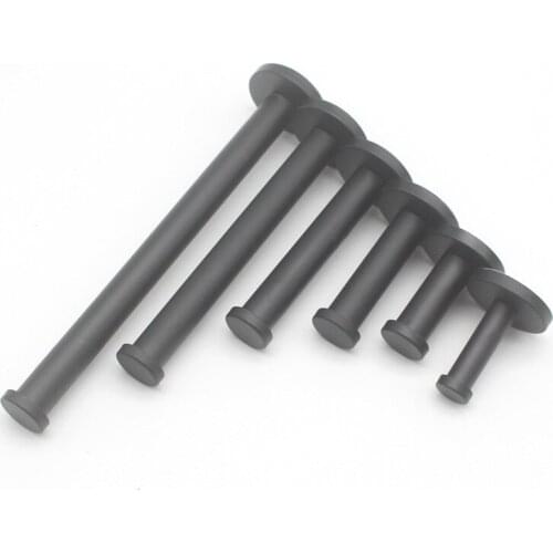 2PCS Black Heavy Duty Coat Hooks,Stainless Steel Hooks with Screws for Hanging Scarf,Bag,Towel,Key,Cap,Cup,Backpack,Belt