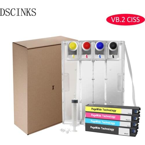 For hp 990 991 992 993 CISS PageWide Color 755dn 4PZ47A MFP 774dn 4PZ43A MFP 774dns Pro 750dn Pro 750dw Pro 777z with ARC chip