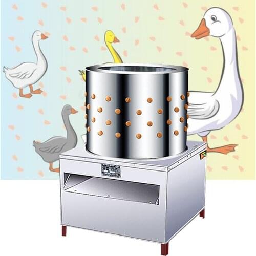 Electric Poultry Feather Peeling Machine Stainless Steel Poultry Defeathering Machine Electric Chicken Plucker