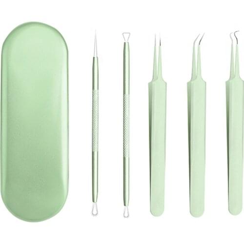 Premium Blackhead Acne Comedone Pimple Blemish Extractor Remover Tool Blackhead Pimple Needles Skin Care Kit