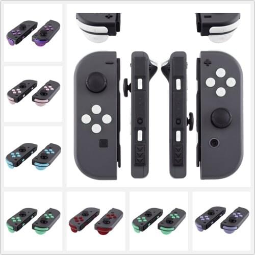 EXtremeRate Replacement ABXY Direction Keys SR SL L R ZR ZL Trigger Full Set Buttons with Tools for Nintendo Switch JoyCon