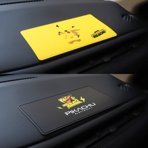 Pokemon Pikachu car storage mat car interior decoration car mat high temperature mat car anti-skid mat car accessories interior