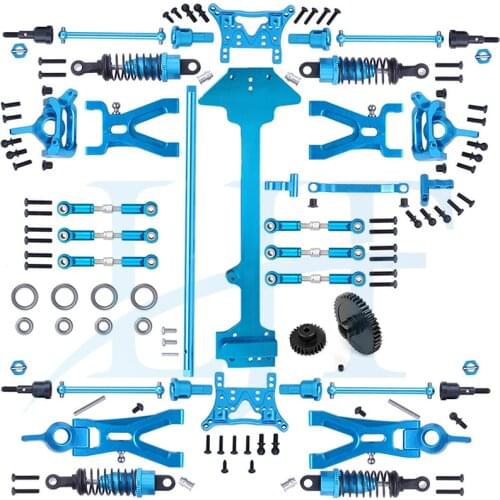 LJF For WLtoys A959 A959-B A969A A969-B A979-B K929-B 1/18 RC Car Replacement Accessories 1 Set Complete Upgrade Parts Kit L156