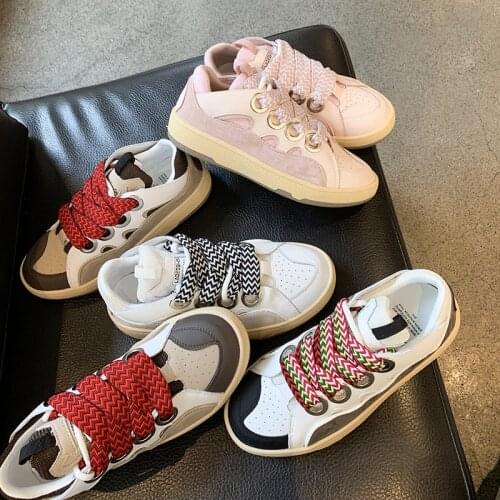 Low Heels Skateboard Shoes Fashion 2021 New Summer Genuine Leather Casual Women‘s Shoes Sneakers Young Students Vulcanized Shoes