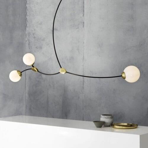 Nordic deco chambre hanging ceiling lamps crystal Home Decoration E27 Light Fixture bedroom industrial lamp luminaria pendente