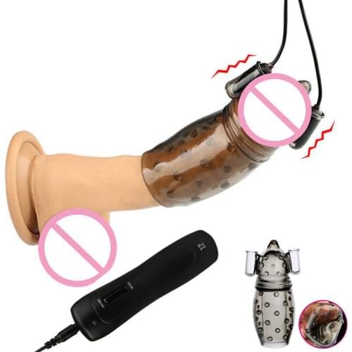 New G Spot Vibrator Glans Stimulation Vibrators For Male Masturbator Penis Delay Lasting Trainer Massager Adult Sex Toys For Man