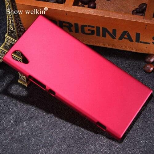 Snow Welkin New Multi Colors Luxury Rubberized Matte Plastic Hard Case CoverFor Sony Xperia XA1 Dual 5.0 inch Back Phone Cases
