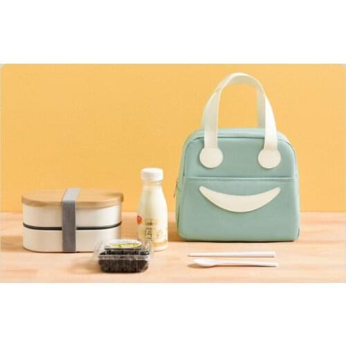 Portable lunch bag insulated lunch box tote bag refrigerated box tote bag lunch bag dinner container school food storage bag