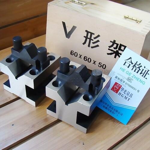 Precision cast iron V-shaped fixture, scribe contour height V-shaped table 30 * 30, 60 * 60, 105 * 105,With pressure plate screw