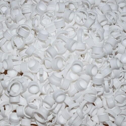 Professional Permanent Makeup Eyebrow Lip tattoo Pigment Container RING INK CUP M 100pcs Easy Holder Ink Hot Sale