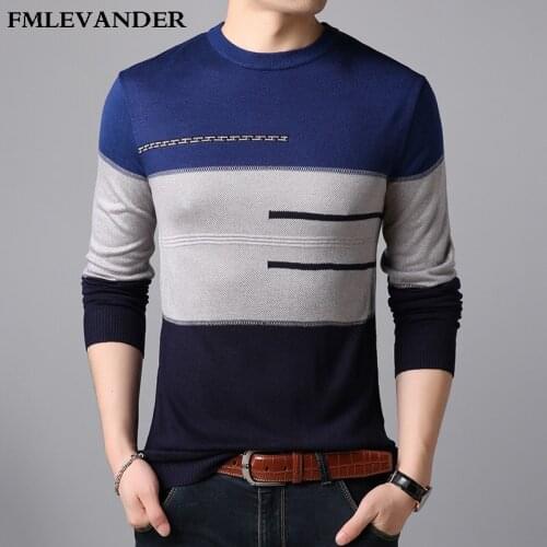 Sweaters Men Pullover Brand Men Sweater Hombre Clothing Cotton Wool O-neck knitwear