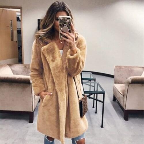 Warm Jacket For Women Fur Coats For Women Winterwear Solid Womens Winter Jacket 2021 Fashion Faux Fur Coat Mink Fur Teddy Coat