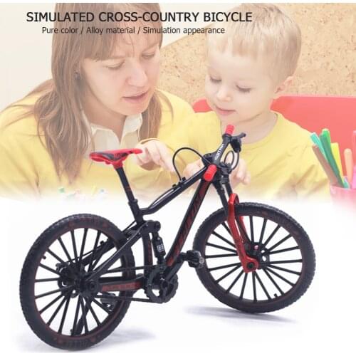 1 PCS Finger Alloy Bicycle Model Mini BMX Bike Boys Toy Creative Game Gift Bikes Mountain Bicycles Model Toys for Children