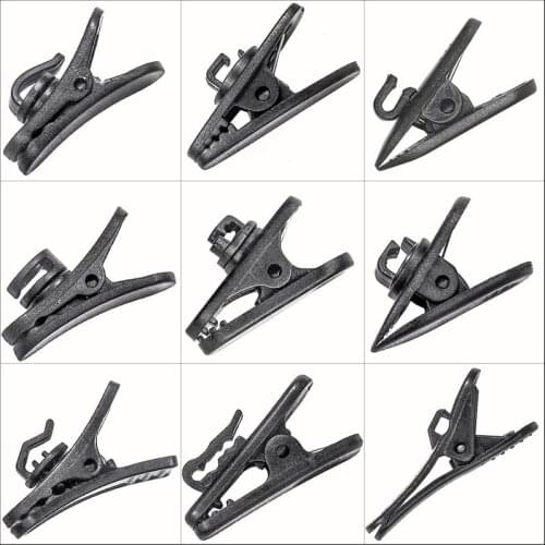 10Pcs Headphone Earphone Cable Wire Cord Clip Nip Clamp Organization Holder Headset Cable Protable Clip For MP3 Phone Earphone