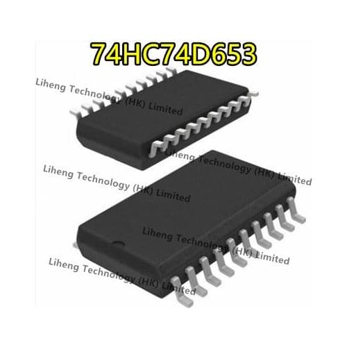 100% New&Original 74HC74D653