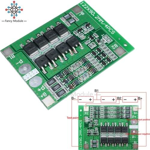 3S 12V 11.1V 12.6V 25A Balance 18650 Li-ion Lithium Battery PCB Protection Board