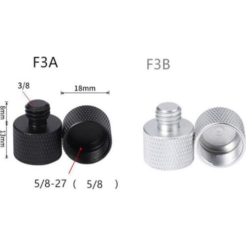 5/8'' to 3/8'' Adapter Thread Laser Level Rangefinder Screws Microphone Adapter Mic Converter