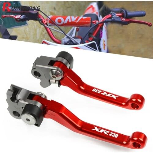 For Honda XR230 2005-2012 XR250 1995-2007 XR400 1996-2004 Motocross Dirt Bike Pit bike Pivot Handle Lever Brake Clutch Levers