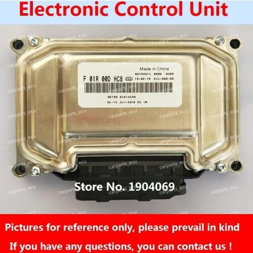 F01R00DHC8 F01RB0DHC8 01614530 ME7 ECU Electronic Control Unit F01R00DU44 01612954 F01RB0DU44 For Geely Vision Car