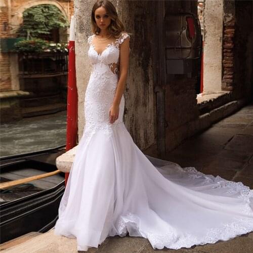 Шифоновые свадебные платья FEIYANSHA China At AliExpress