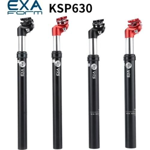 KS EXA FORM Mountain Bike KSP630 Hydraulic Shockproof Seat Post 27.2/31.6mm Aluminum Alloy Tube 350mm Iamok Bicycle Parts