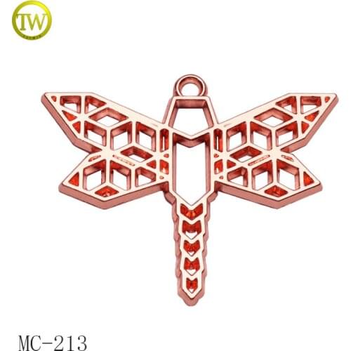 Custom Metal alloy Material deboss Tag Type engraved metal labels for garments