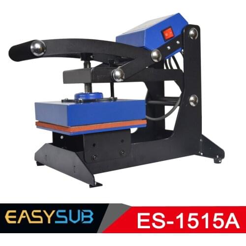 Hot stamping and sublimation priter machine diy clothing printing logo 15*15 heat press machine