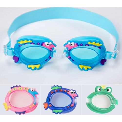 Kids Swimming Glasses Boys Girls Eye Protection Waterproof Swim Glasses Adjustable For 3-8 Yeas Children Surfing Diving Goggles