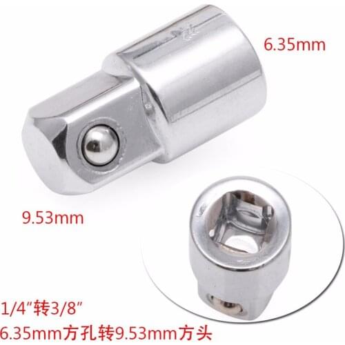 OOTDTY 2018 1/4" Convert To 3/8" Ball Lock Ratchet Socket Adapter Reducer Converter Tool SEP1_20
