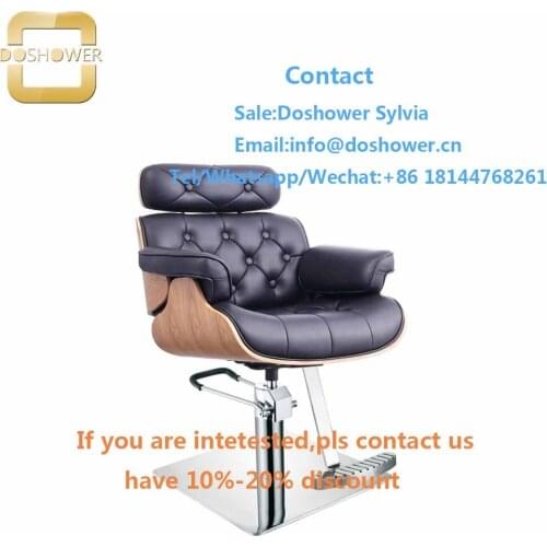 Barber shop furniture design with hair dressing chair for beauty salon chair styling