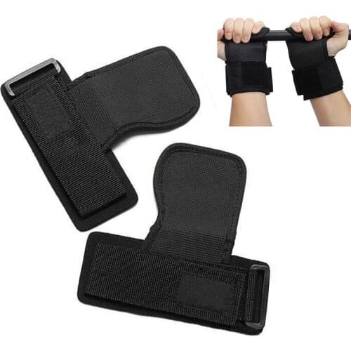 Fitness Weight Lifting Wrist Gloves Straps Gym Weightlifting Exercise Bodybuilding Barbell Dumbbell Wrist Support Wraps