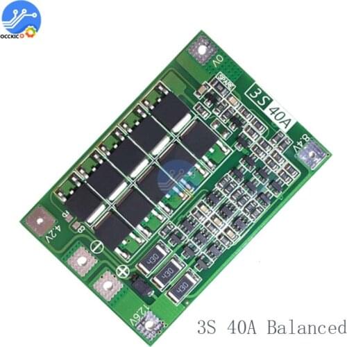 BMS 3S 4S 6S 8A 25A 30A 40A 60A 18650 Lithium Battery Charger Board 18650 Balance Enhance Version Equalizer Power Bank Charge