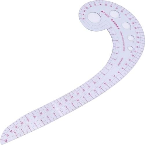 Practical Curve Ruler High-quality Plastic Ruler Creative Arc Ruler Multi-function Ruler For Crafts