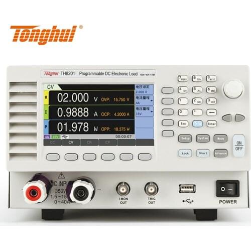 Changzhou Tonghui Programmable DC Electronic Load Meter TH8201/ TH8202/ TH8201A/ TH8202B