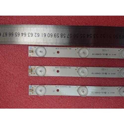 3 PCS/set LED backlight strip for T32Q44HDL LE32D99 IC-B-HWK32D022B IC-B-HWK32D022A 32ce561led 3BL-T6324102-006B 0065 hk315ledm