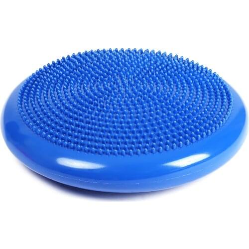 Thicken balance cushion yoga inflatable cushion yoga balance ball massage cushion massage rubber nail balance trainer