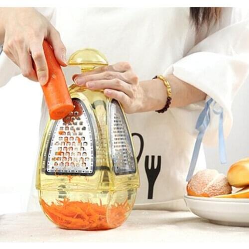 1Pcs Graters Shredders And Slicers Fruit Vegetable Cutter Potato Carrot Device Flat Coarse Fine Ribbon Kitchen Tools