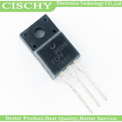 10pcs/lot 11N60ES FCPF11N60 11N60 SPA11N60C3 TO-220F In Stock