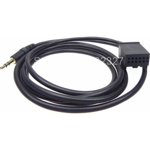 5pcs/lot High Quality Car cables 3.5MM Audio AUX IN Cable Line Adapter For OPEL CD30 MP3 1.43m Length
