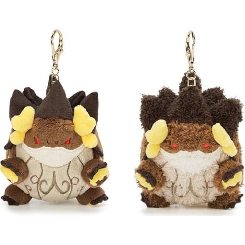 Anime Diy Accessories Game Genshin Impact Boss Ruoda Dragon King Cosplay Plush Doll Cotton Pendant Halloween Keychain Kids Toys